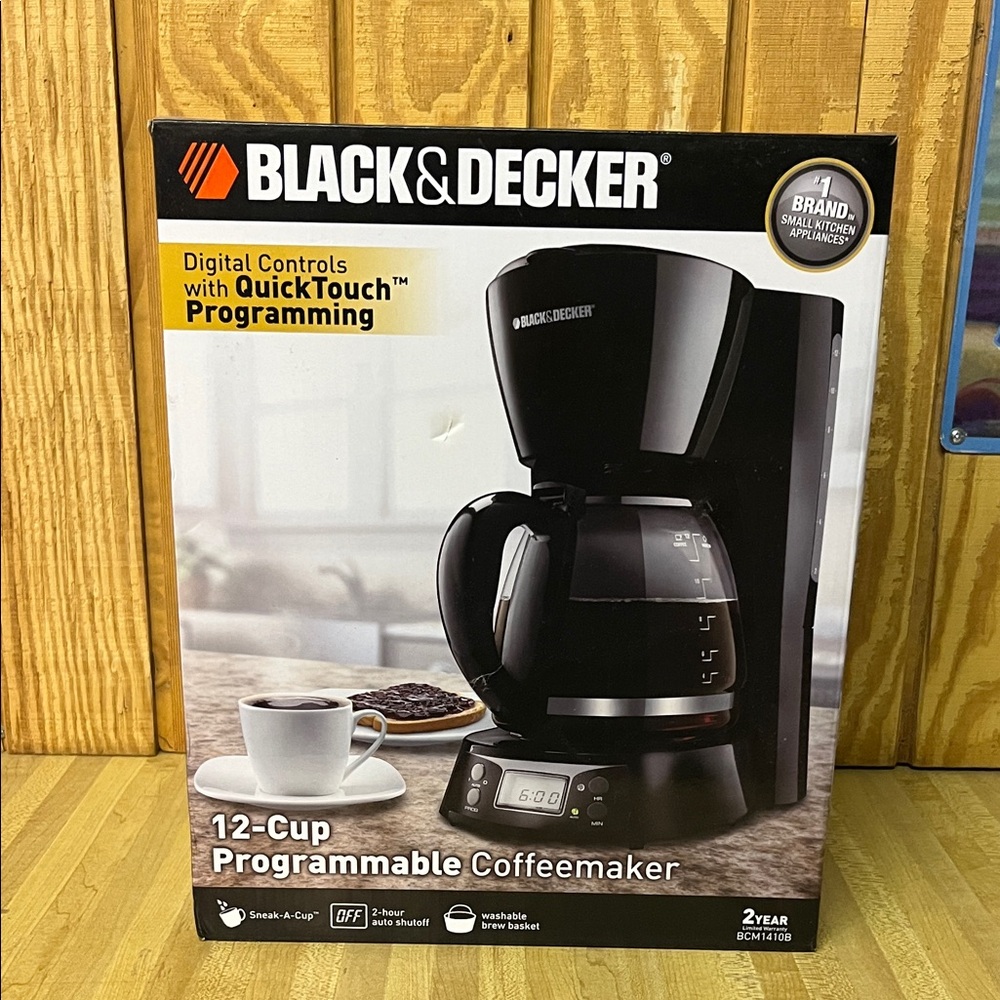 Black & Decker Digital Coffeemaker with QuickTouch